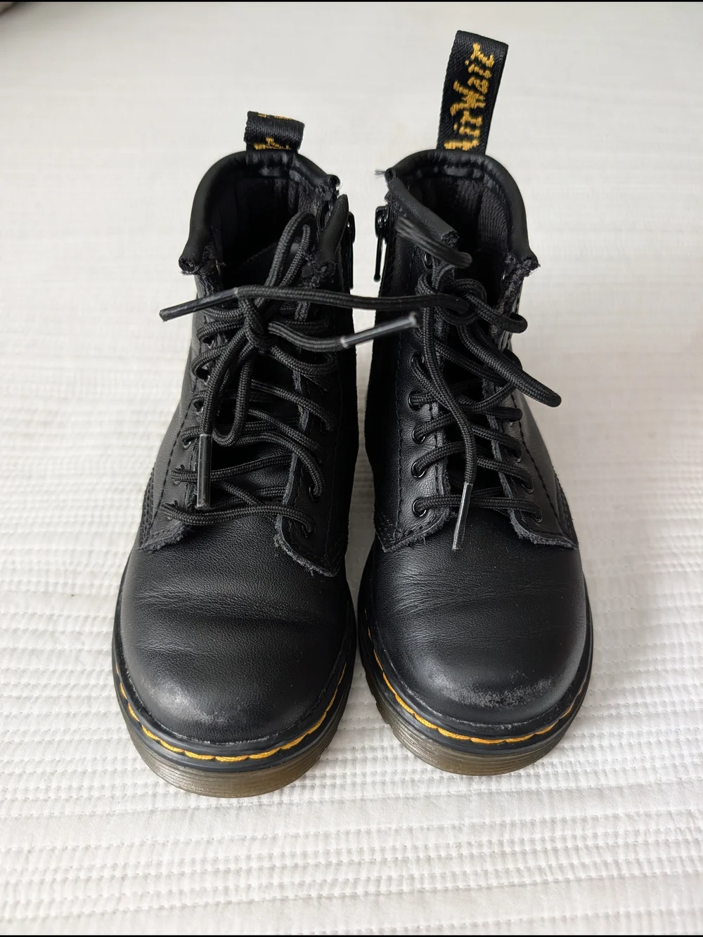 Dr. Martens black leather